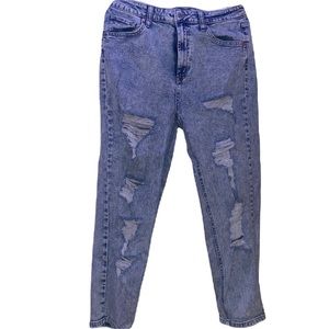 Wild Fable Ripped (distressed) light wash jeans